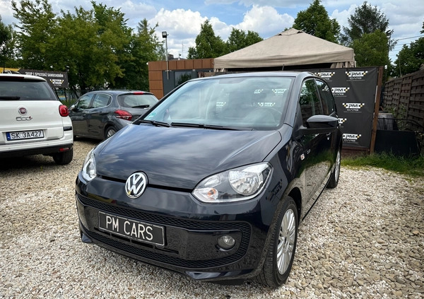 Volkswagen up! cena 24900 przebieg: 96000, rok produkcji 2014 z Katowice małe 562